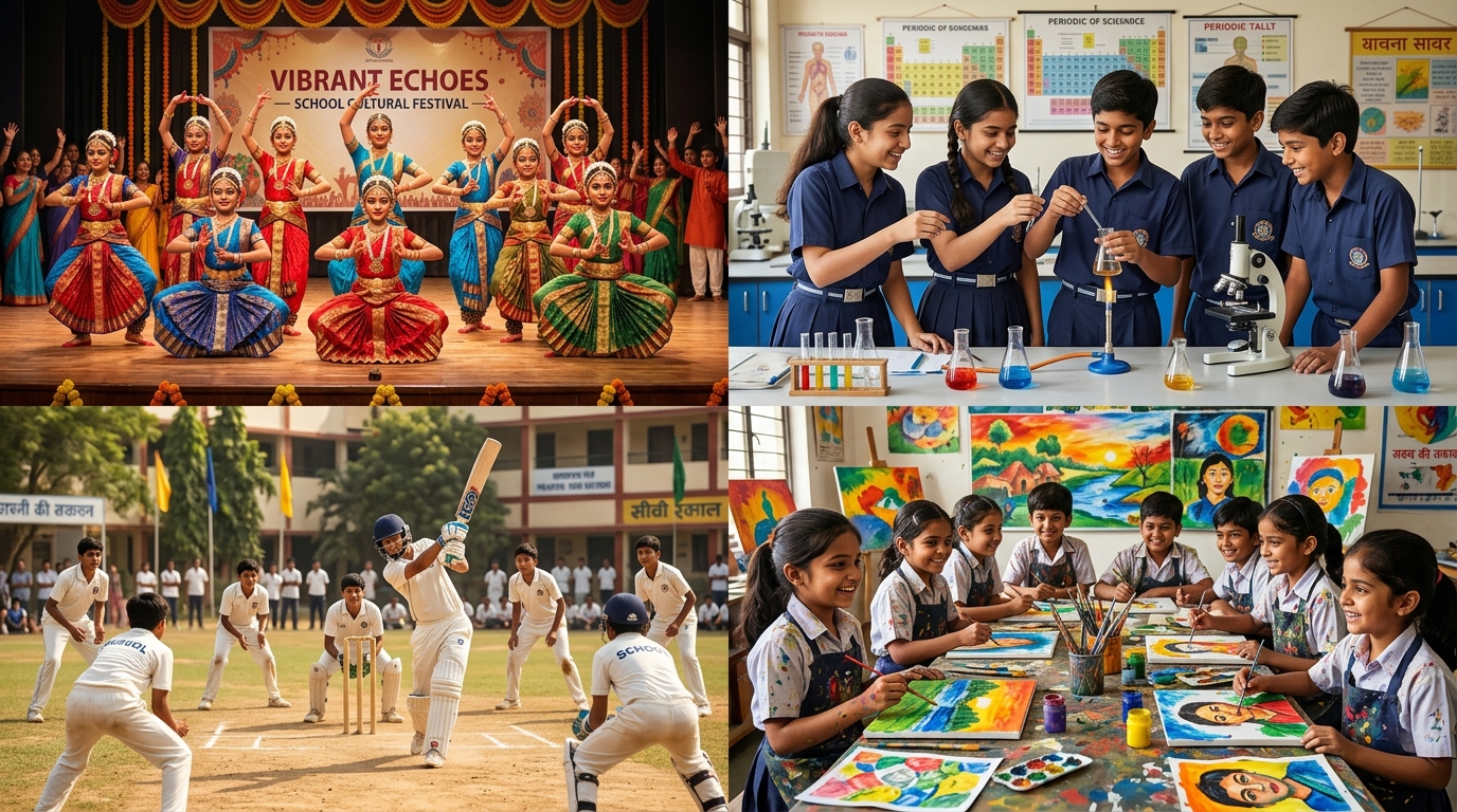 School Activities & Events at Vishwa Bharti Higher Secondary School